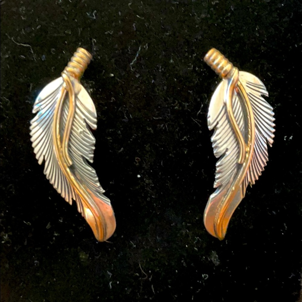 Sterling silver post style pierced earrings